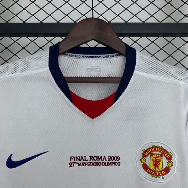 Manchester United Retro Final Champions League 08/09 Manga Larga