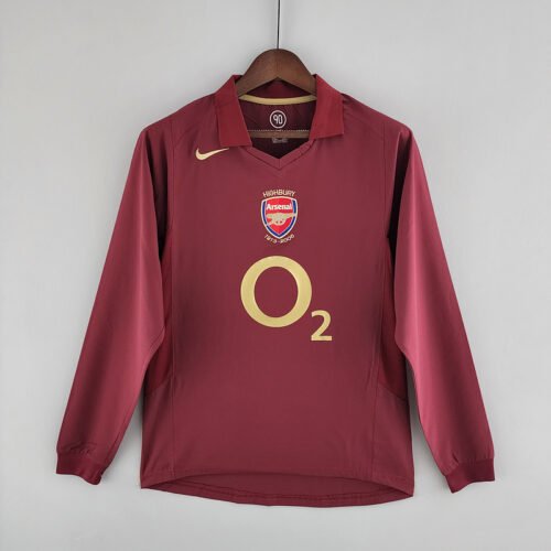 Arsenal Retro 05/06 1ªEquipación Manga Larga